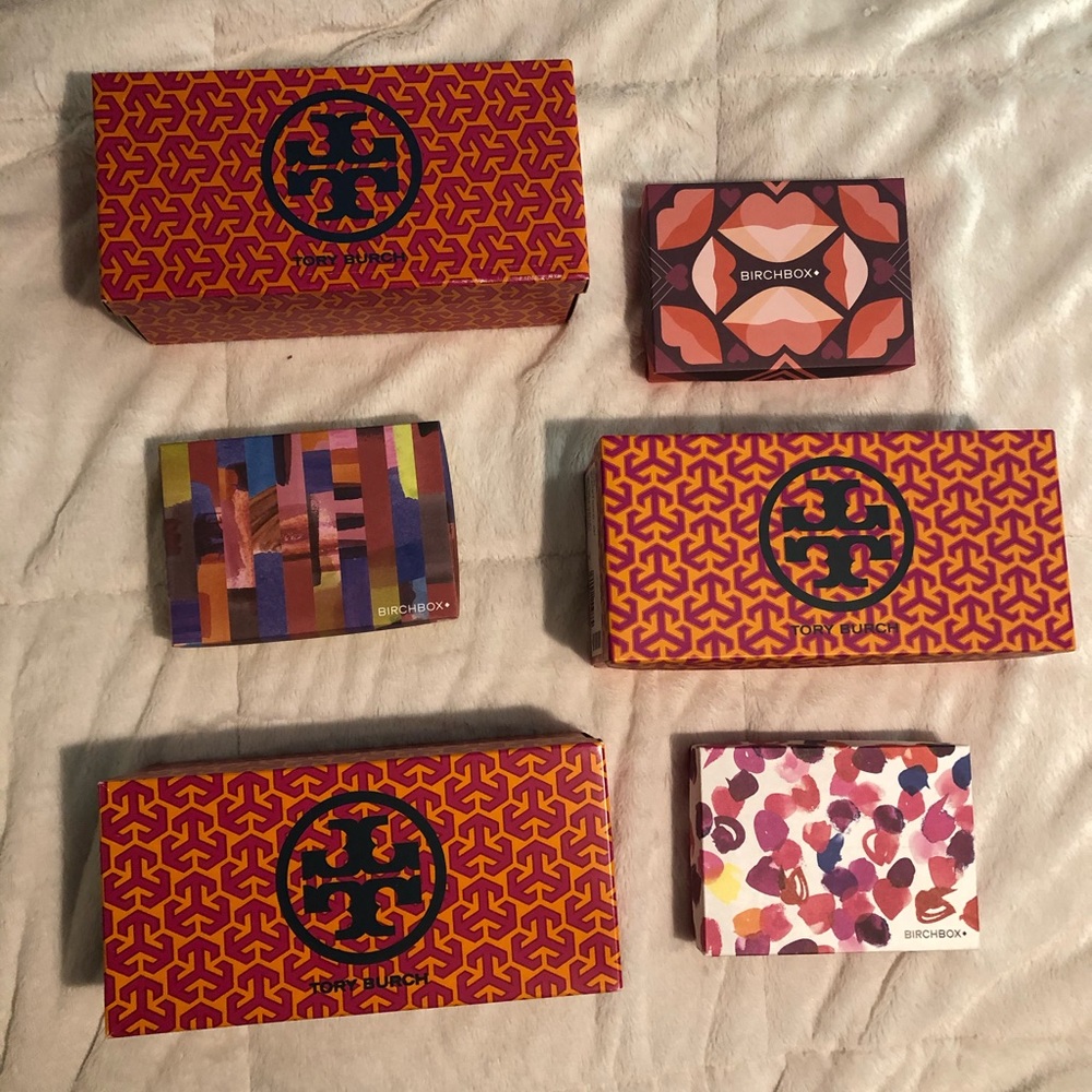 6 Empty boxes for organizing & storage